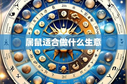 属鼠适合做什么生意