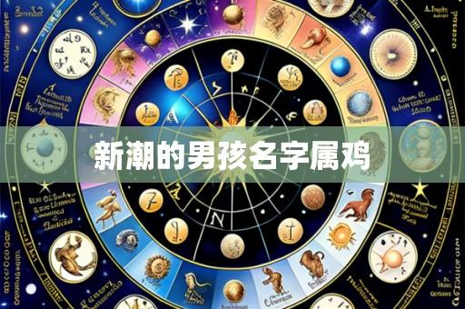 新潮的男孩名字属鸡