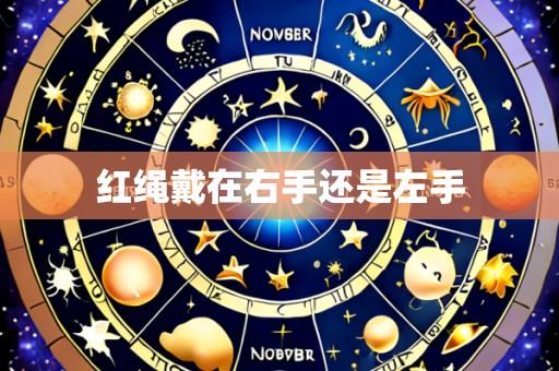 红绳戴在右手还是左手