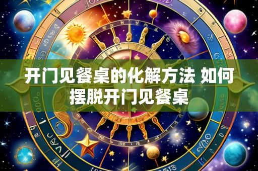 开门见餐桌的化解方法 如何摆脱开门见餐桌