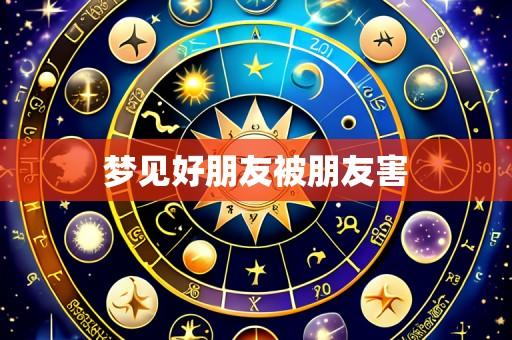 梦见好朋友被朋友害