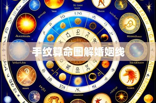 手纹算命图解婚姻线