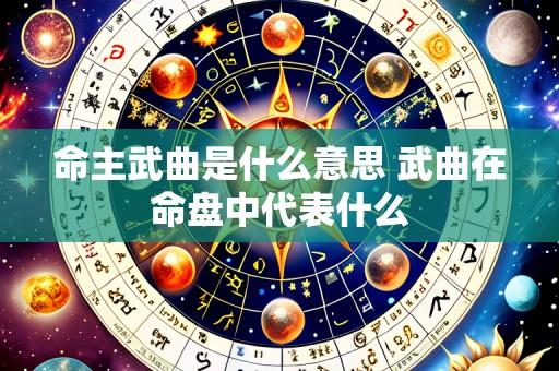 命主武曲是什么意思 武曲在命盘中代表什么
