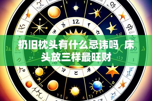 扔旧枕头有什么忌讳吗 床头放三样最旺财