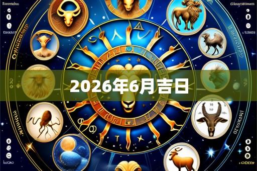 2026年6月吉日