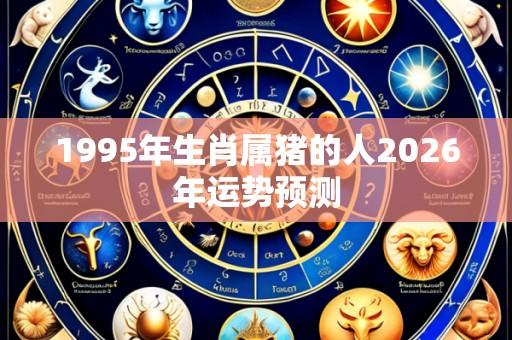1995年生肖属猪的人2026年运势预测