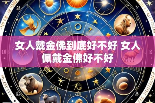 女人戴金佛到底好不好 女人佩戴金佛好不好
