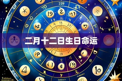 二月十二日生日命运