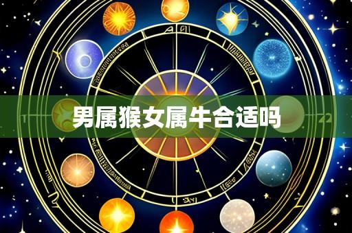 男属猴女属牛合适吗