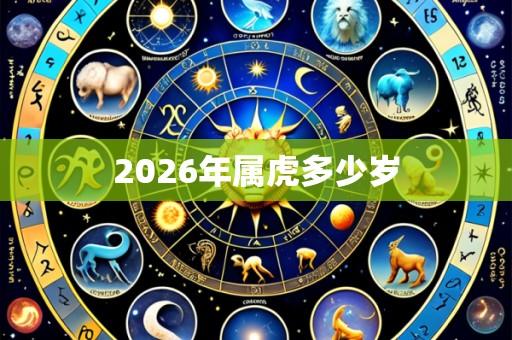 2026年属虎多少岁