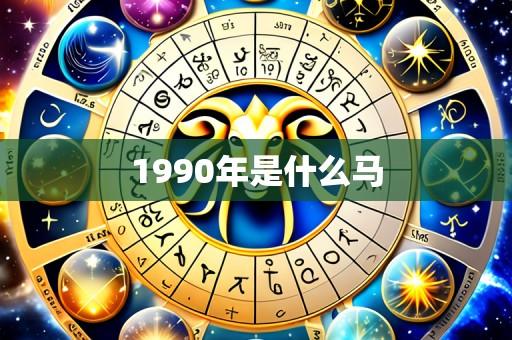 1990年是什么马