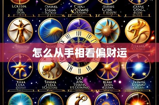 怎么从手相看偏财运
