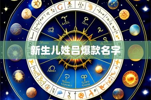 新生儿姓吕爆款名字