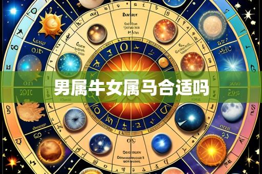 男属牛女属马合适吗