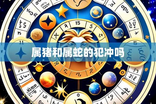 属猪和属蛇的犯冲吗