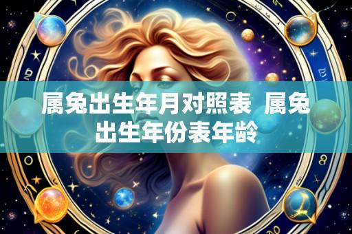 属兔出生年月对照表 属兔出生年份表年龄