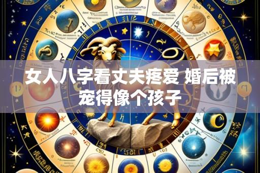 女人八字看丈夫疼爱 婚后被宠得像个孩子