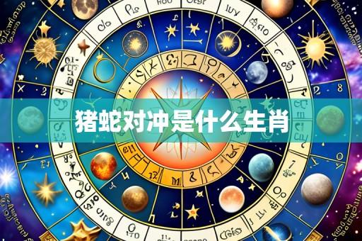 猪蛇对冲是什么生肖