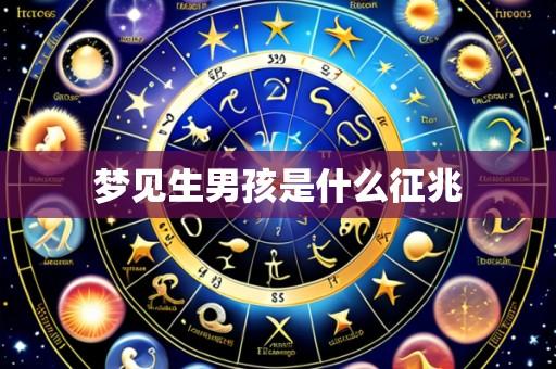 梦见生男孩是什么征兆