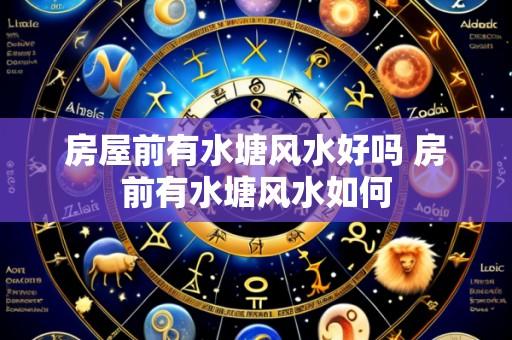 房屋前有水塘风水好吗 房前有水塘风水如何