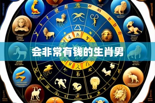 会非常有钱的生肖男