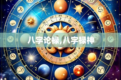 八字论禄,八字禄神