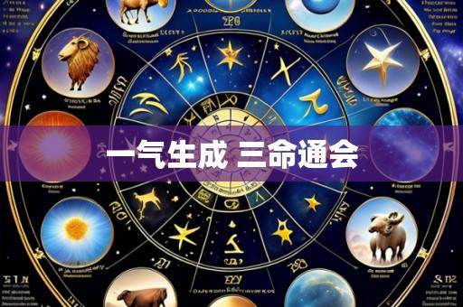 一气生成 三命通会