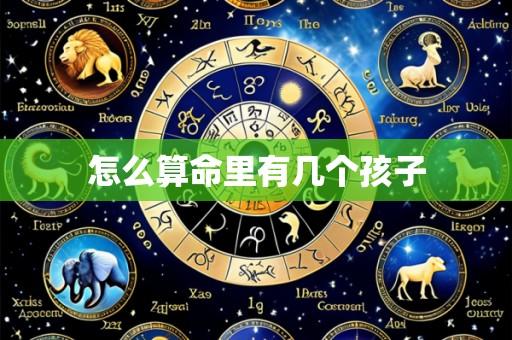怎么算命里有几个孩子