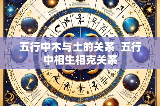 五行中木与土的关系 五行中相生相克关系
