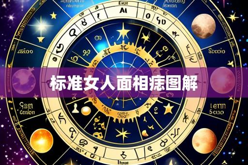 标准女人面相痣图解