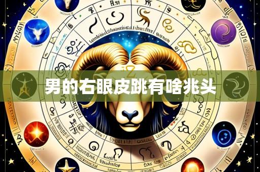 男的右眼皮跳有啥兆头