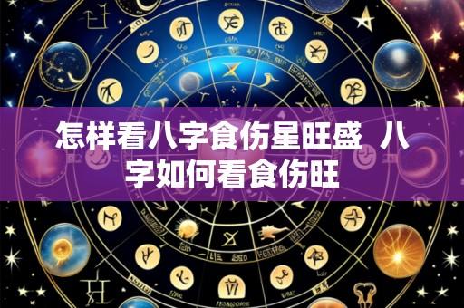 怎样看八字食伤星旺盛 八字如何看食伤旺