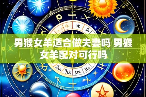 男猴女羊适合做夫妻吗 男猴女羊配对可行吗