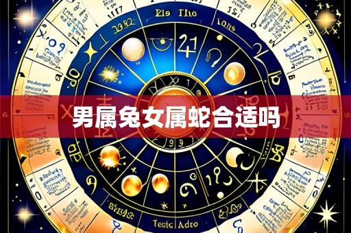男属兔女属蛇合适吗
