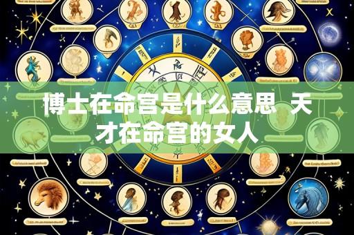 博士在命宫是什么意思 天才在命宫的女人