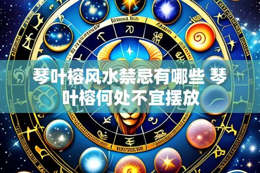琴叶榕风水禁忌有哪些 琴叶榕何处不宜摆放