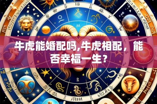 牛虎能婚配吗,牛虎相配，能否幸福一生？
