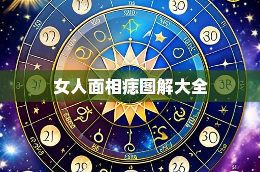 女人面相痣图解大全