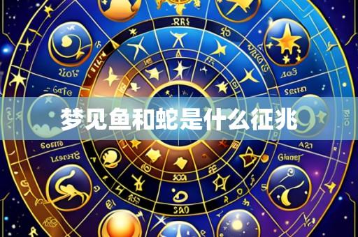 梦见鱼和蛇是什么征兆