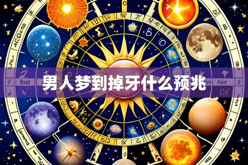 男人梦到掉牙什么预兆