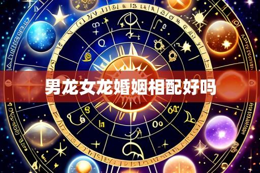 男龙女龙婚姻相配好吗