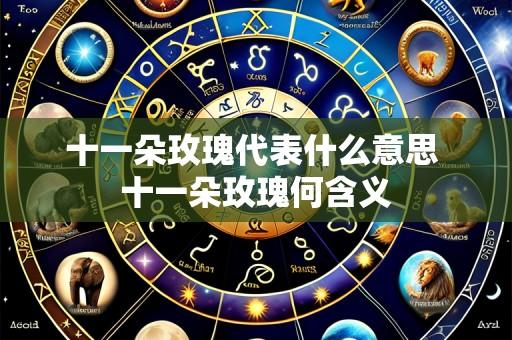 十一朵玫瑰代表什么意思 十一朵玫瑰何含义
