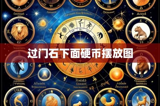 过门石下面硬币摆放图