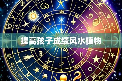 提高孩子成绩风水植物