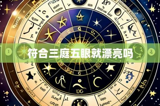 符合三庭五眼就漂亮吗