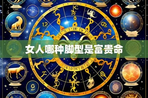 女人哪种脚型是富贵命