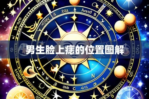 男生脸上痣的位置图解