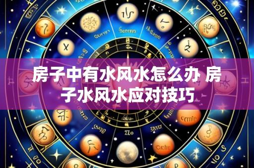 房子中有水风水怎么办 房子水风水应对技巧