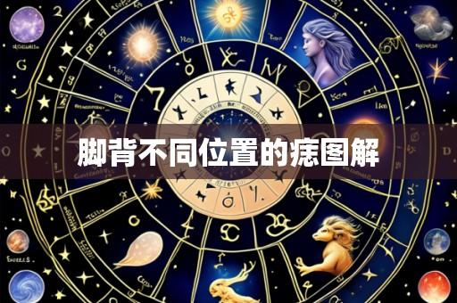脚背不同位置的痣图解