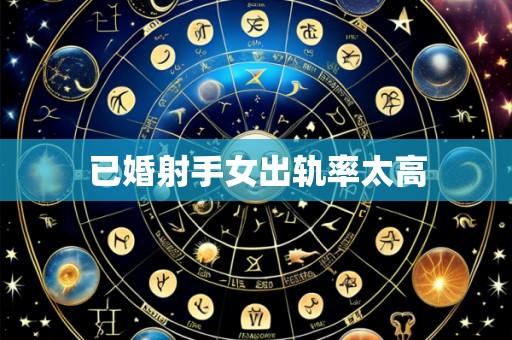 已婚射手女出轨率太高